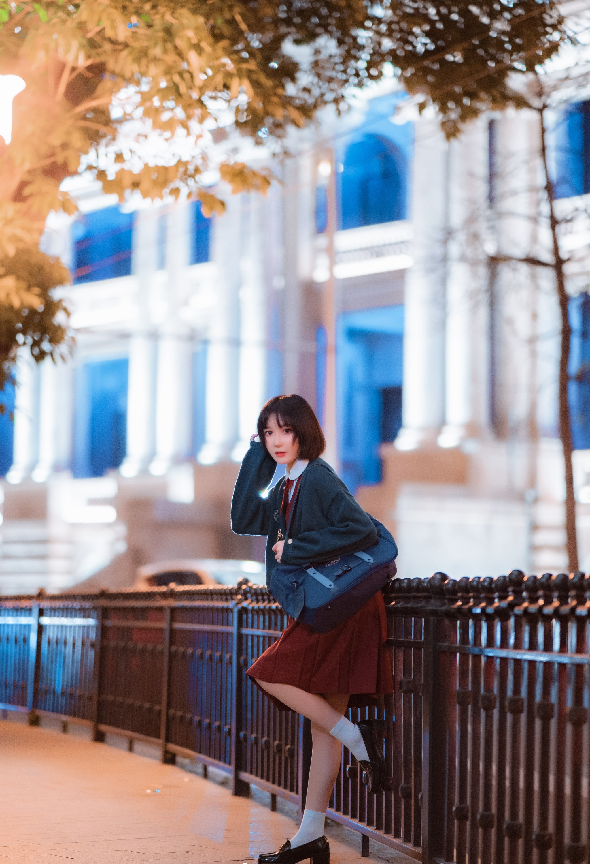 阿包也是兔娘 - NO.001 JK日常 [15P]-XikXak